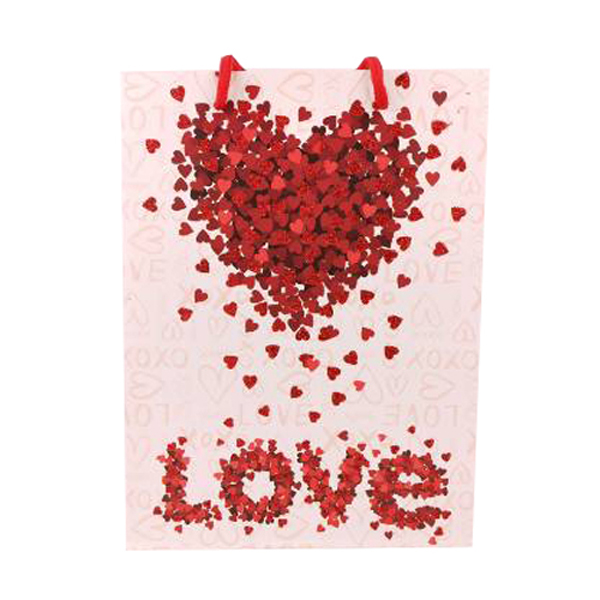 

Пакет подарочный LOVE. арт. 5341, Розовый