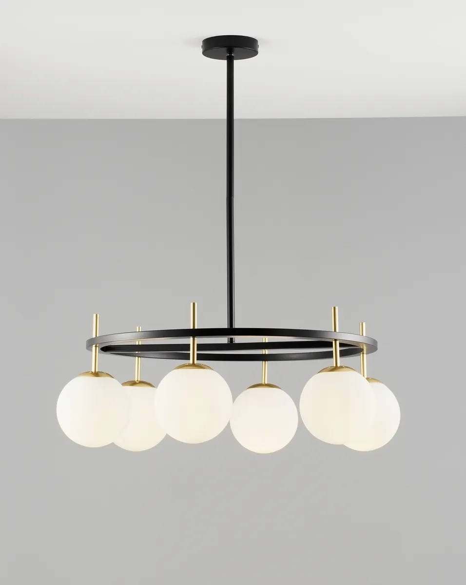 фото Люстра на штанге moderli v3000-6c svetlana 6*e14*5w