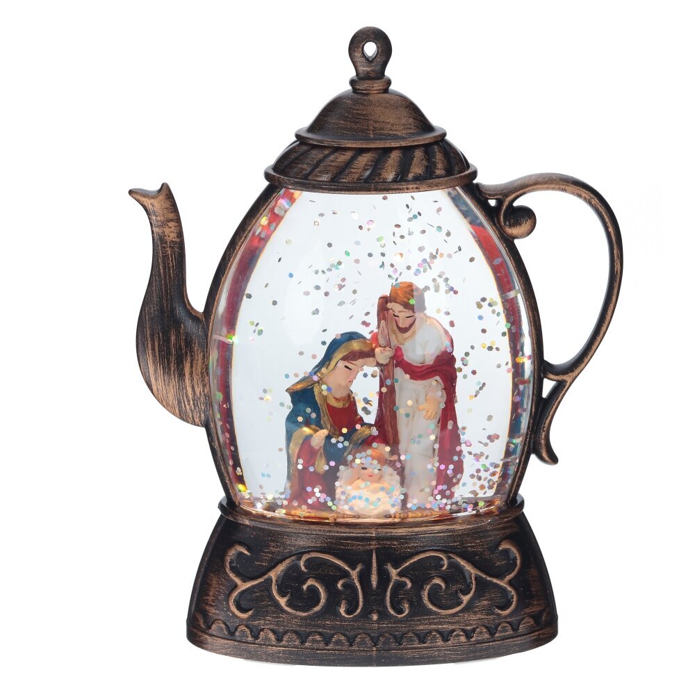

Фигурка декоративная в стекл.шаре "Рождество",Flando 796138, Коричневый