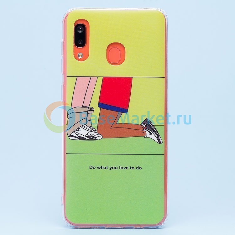 

Чехол накладка SC156 BaseMarket для Samsung A205F Galaxy A20 (016)