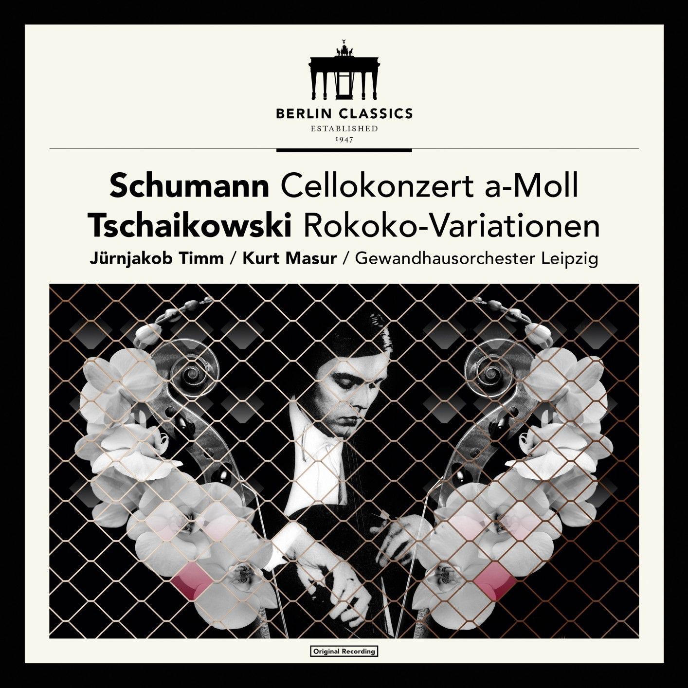 J.Timm, K.Masur, R.Schumann – Cellokonzert A-Moll Rokoko-Variationen (LP)