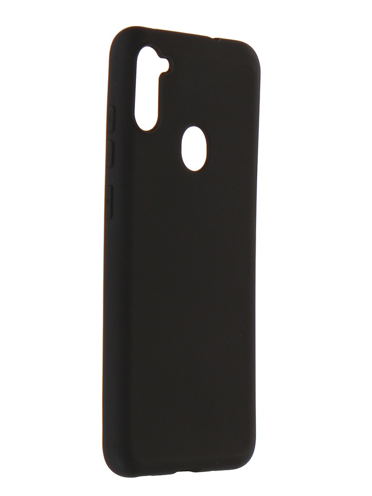 

Чехол Alwio для Samsung Galaxy A11 Soft Touch Black ASTGA11BK, Samsung Galaxy A11