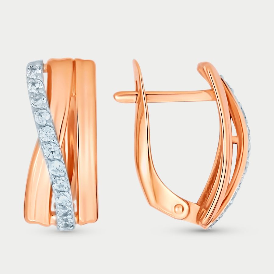 

Серьги из золота с фианитом GOLD CENTER 1203455, 1203455