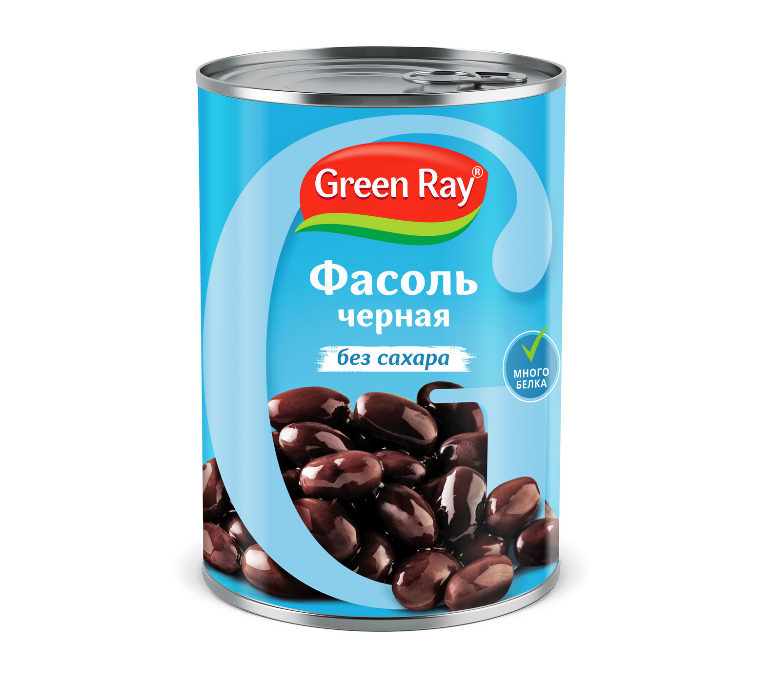 Фасоль Green Ray черная 425 г