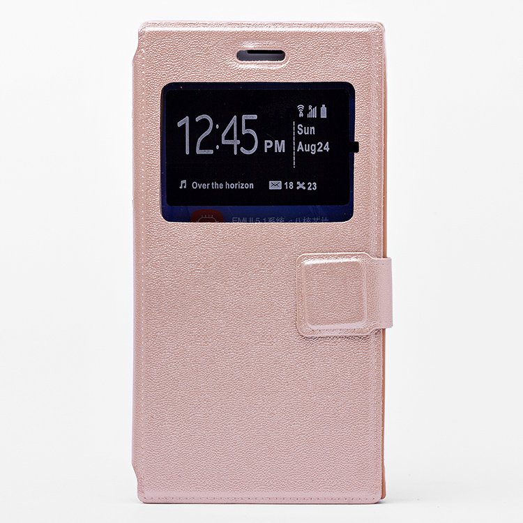 

Чехол для 5.0 флип универсальный №2 <золото>, Золотистый