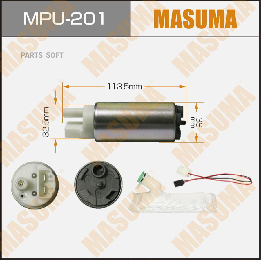 

Бензонасос FX35- TEANA S50- J31 - Masuma арт. MPU-201