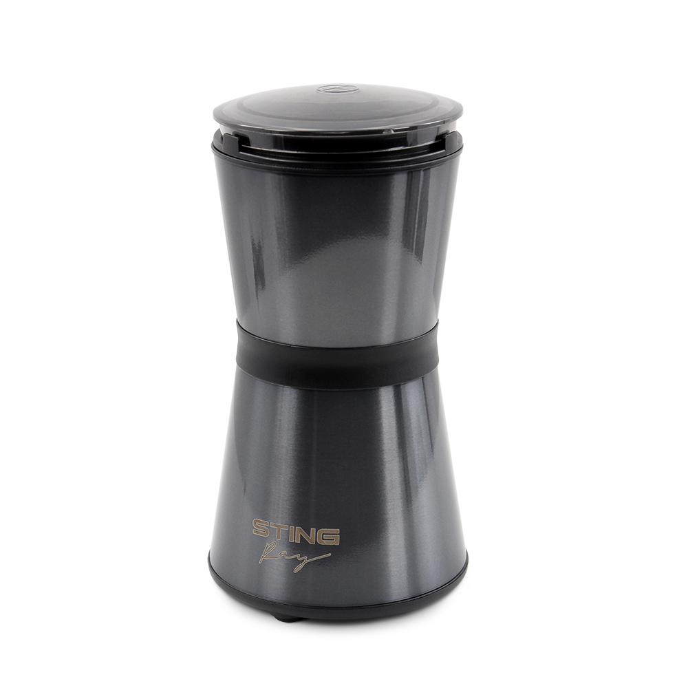 Кофемолка StingRay ST-CG2402A серебристый, черный туес домовенок сахар 10х10х15 см береста