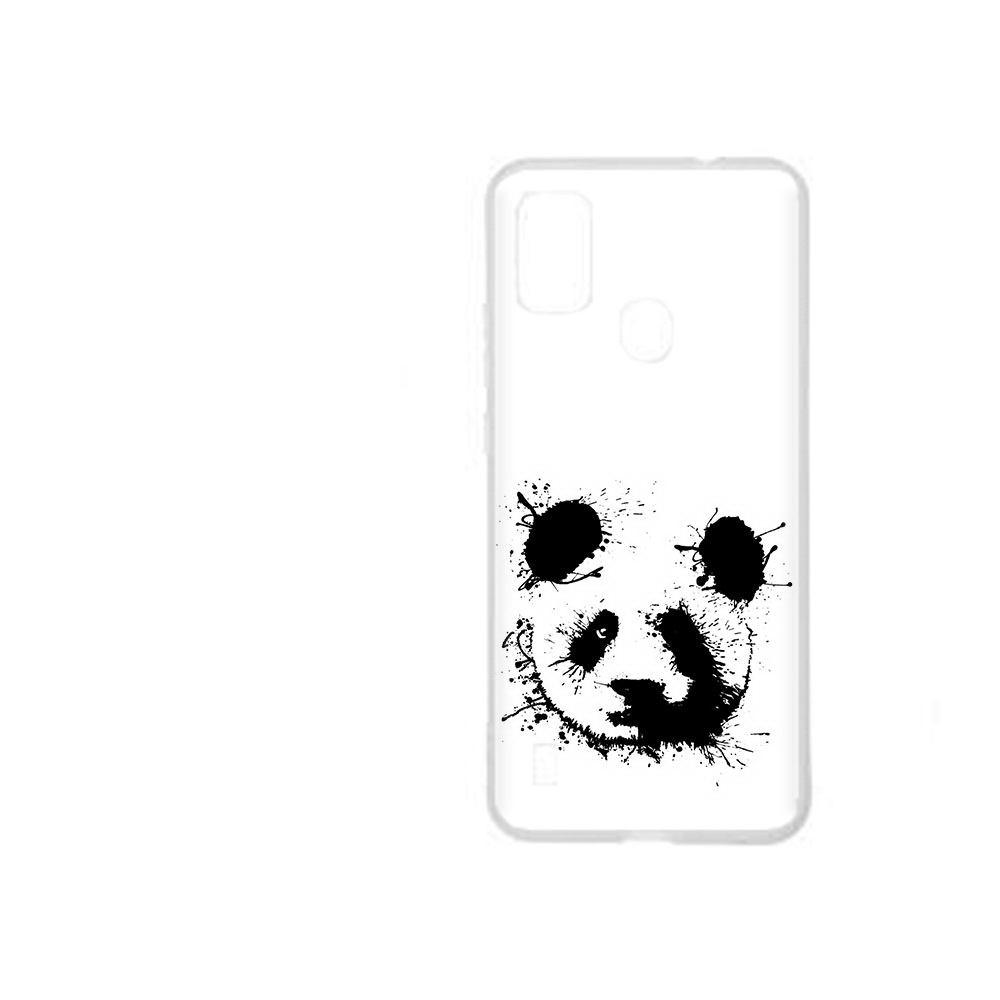 

Чехол MyPads Tocco для ZTE Blade A51 клякса-панда (PT160198.458.389), Прозрачный, Tocco