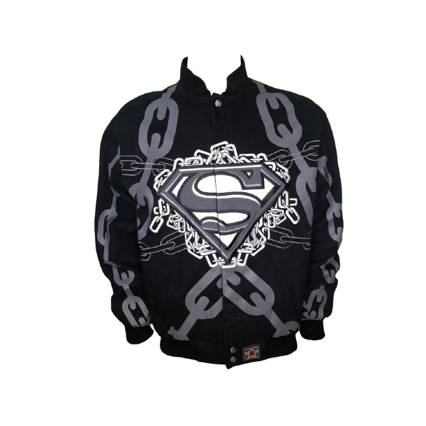 фото Бомбер мужской nobrand superman black черный s