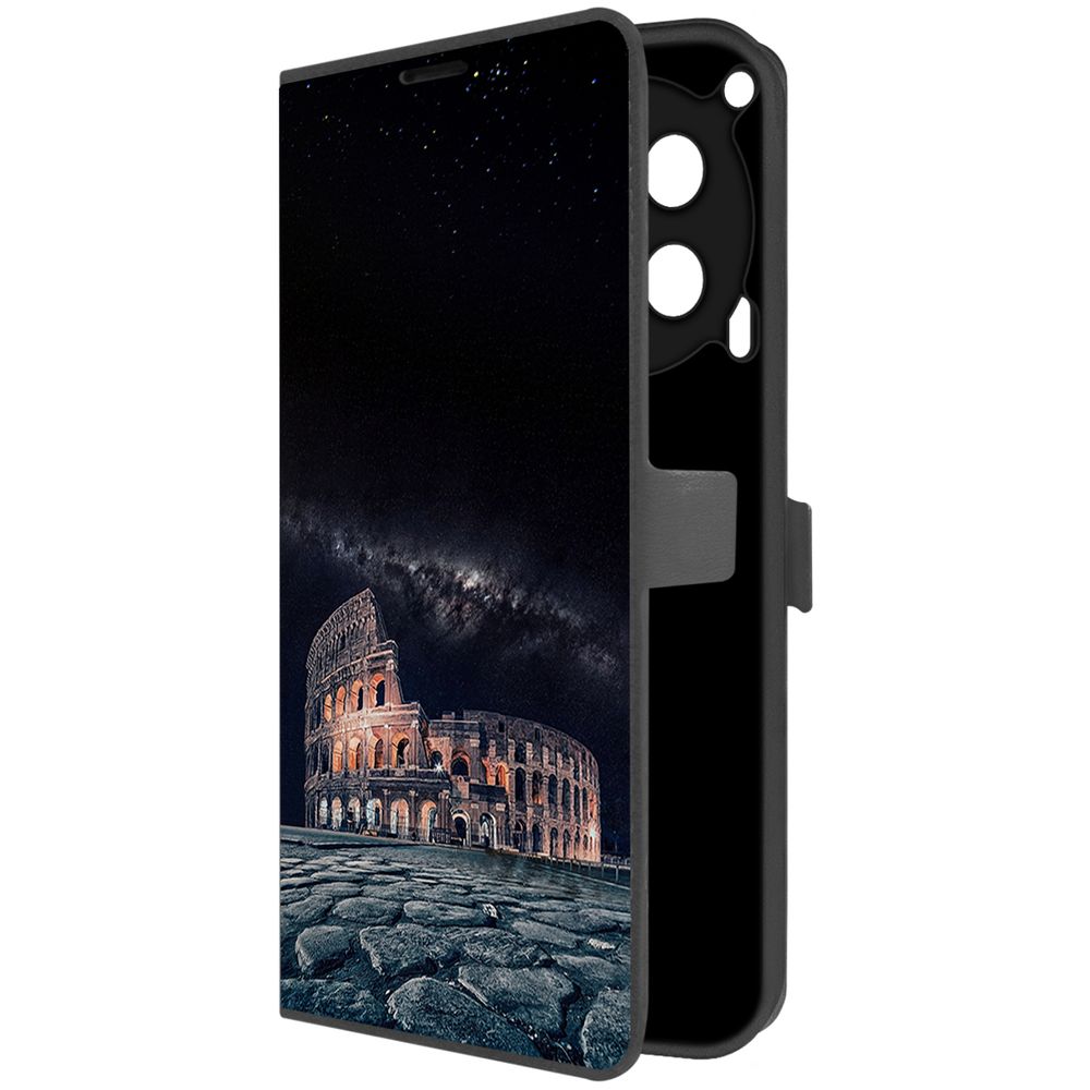 

Чехол Krutoff для Tecno Camon 30 Италия, Колизей, Черный