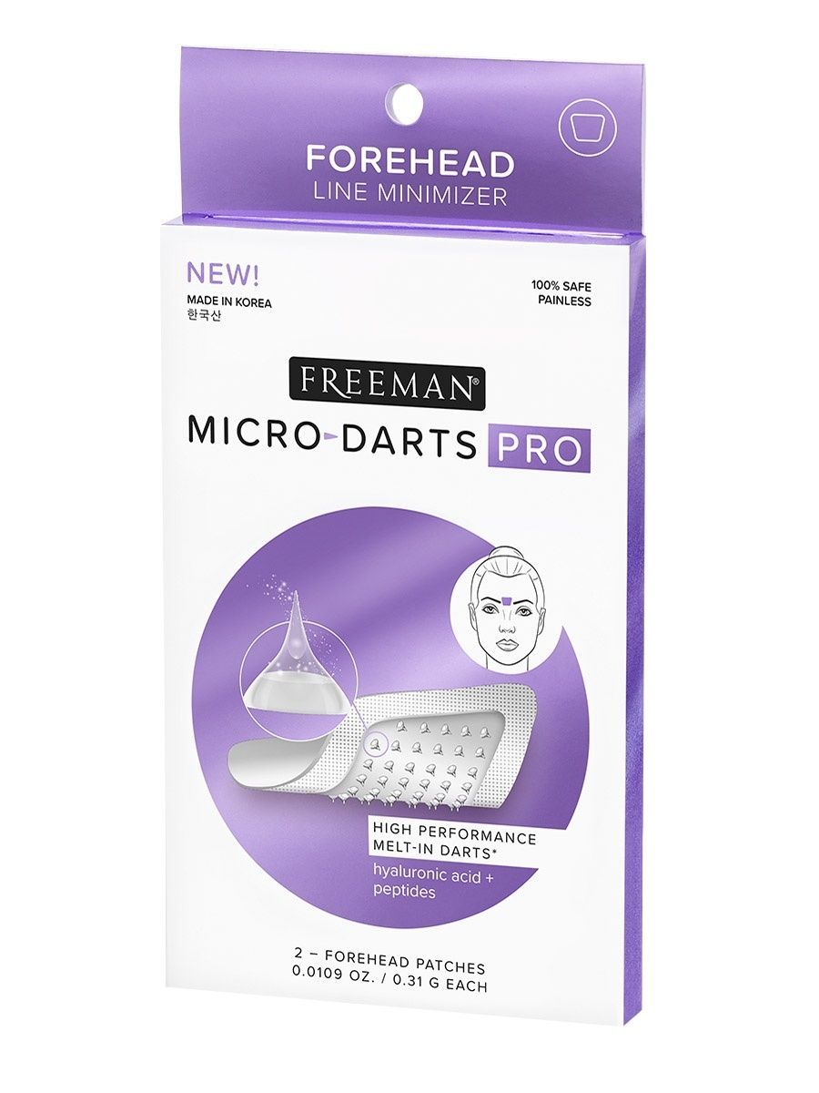 фото Микроигольные патчи против межбровных морщин freeman micro-darts pro forehead