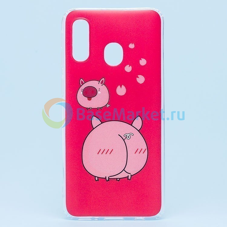 

Чехол накладка SC156 BaseMarket для Samsung A405F Galaxy A40 (002)