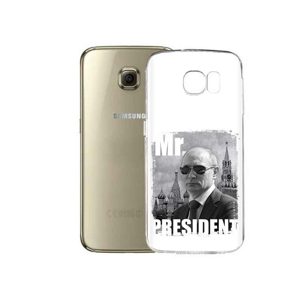 

Чехол MyPads Tocco для Samsung Galaxy C5 Pro Путин (PT61139.577.141), Прозрачный, Tocco