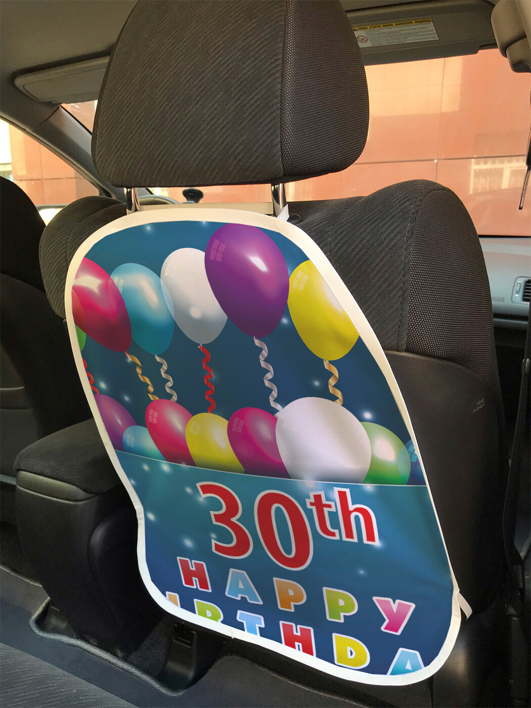 

Накидка на спинку сиденья JoyArty Открытка на 30-летие, 45х62, Открытка на 30-летие