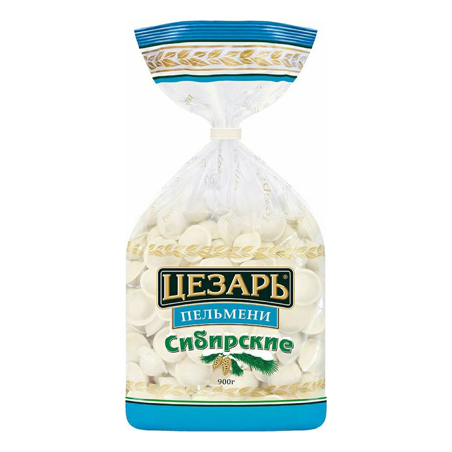 

Пельмени Цезарь Сибирские ГОСТ 900 г