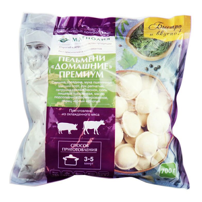 Пельмени Магнолия Домашние Премиум 700 г
