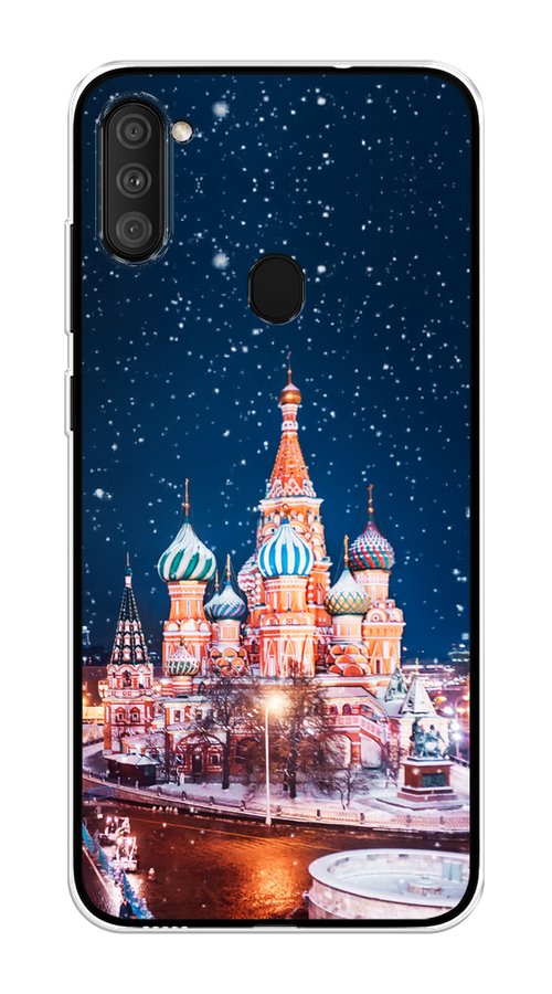 

Чехол на Samsung Galaxy A11/M11 "Москва 1", Коричневый;синий;белый, 2100650-1