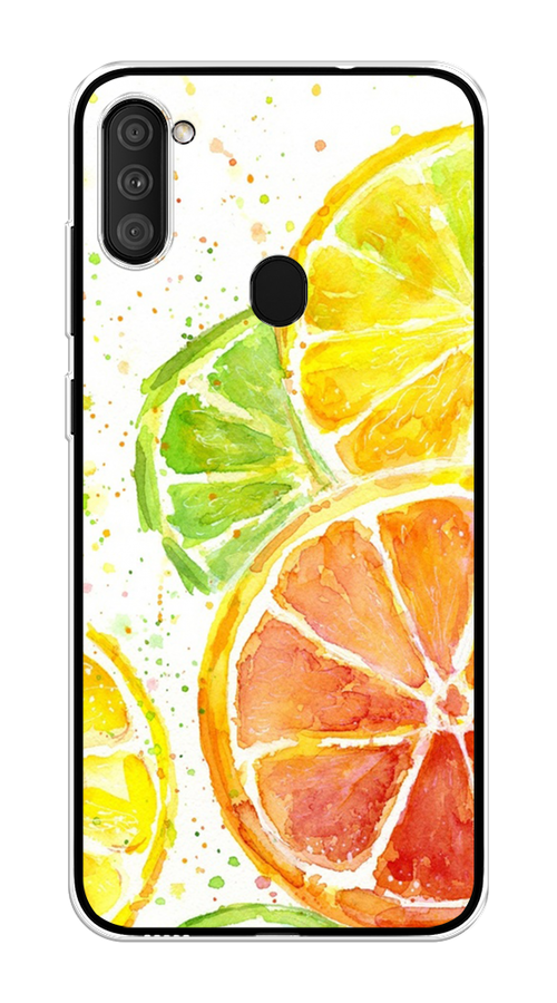 

Чехол на Samsung Galaxy A11/M11 "Цитрусовые", Белый;желтый;красный;зеленый, 2100650-1