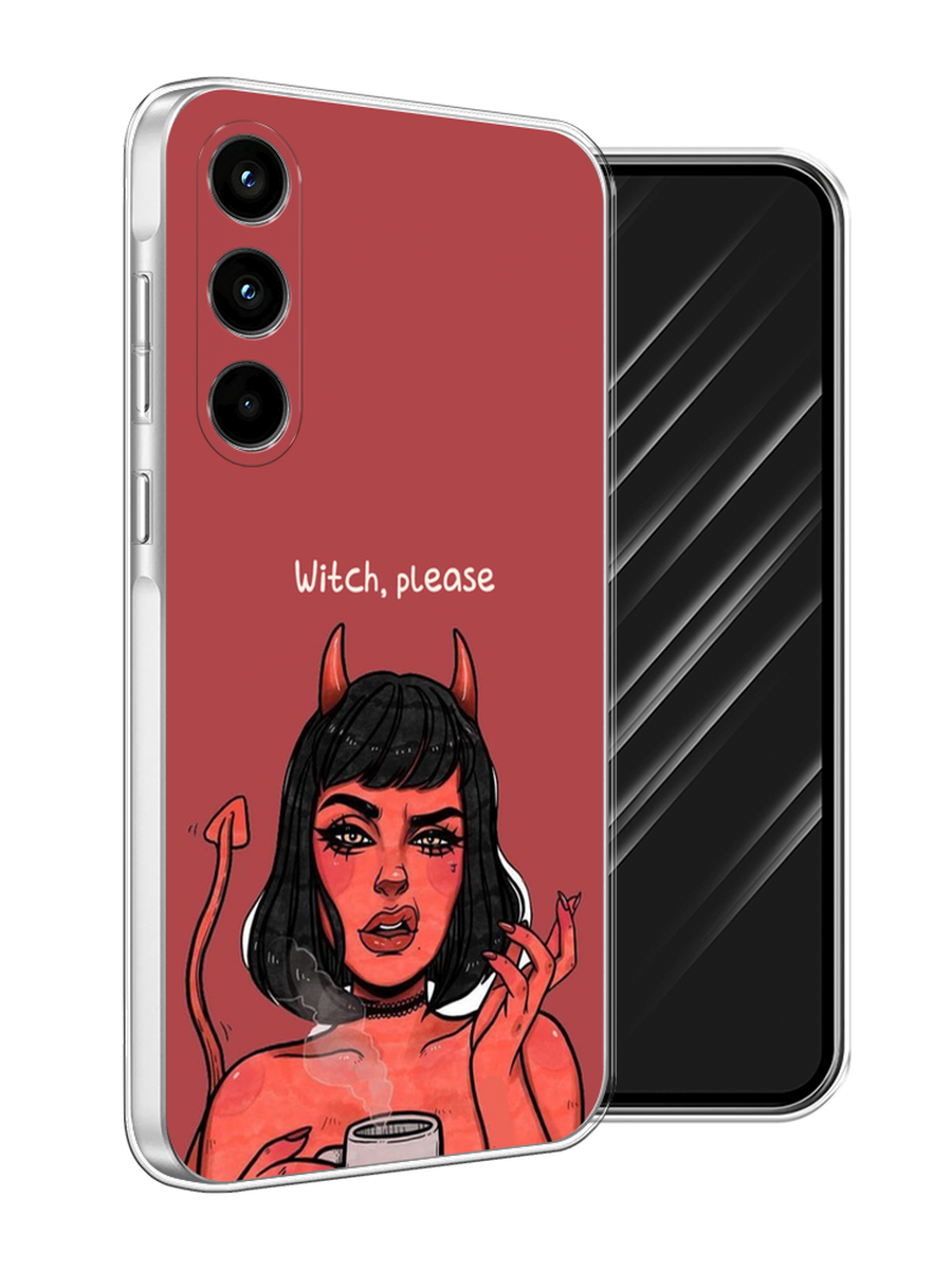 

Чехол Awog на Samsung Galaxy A35 5G "Evil Girl", Бордовый;черный, 2109350-1