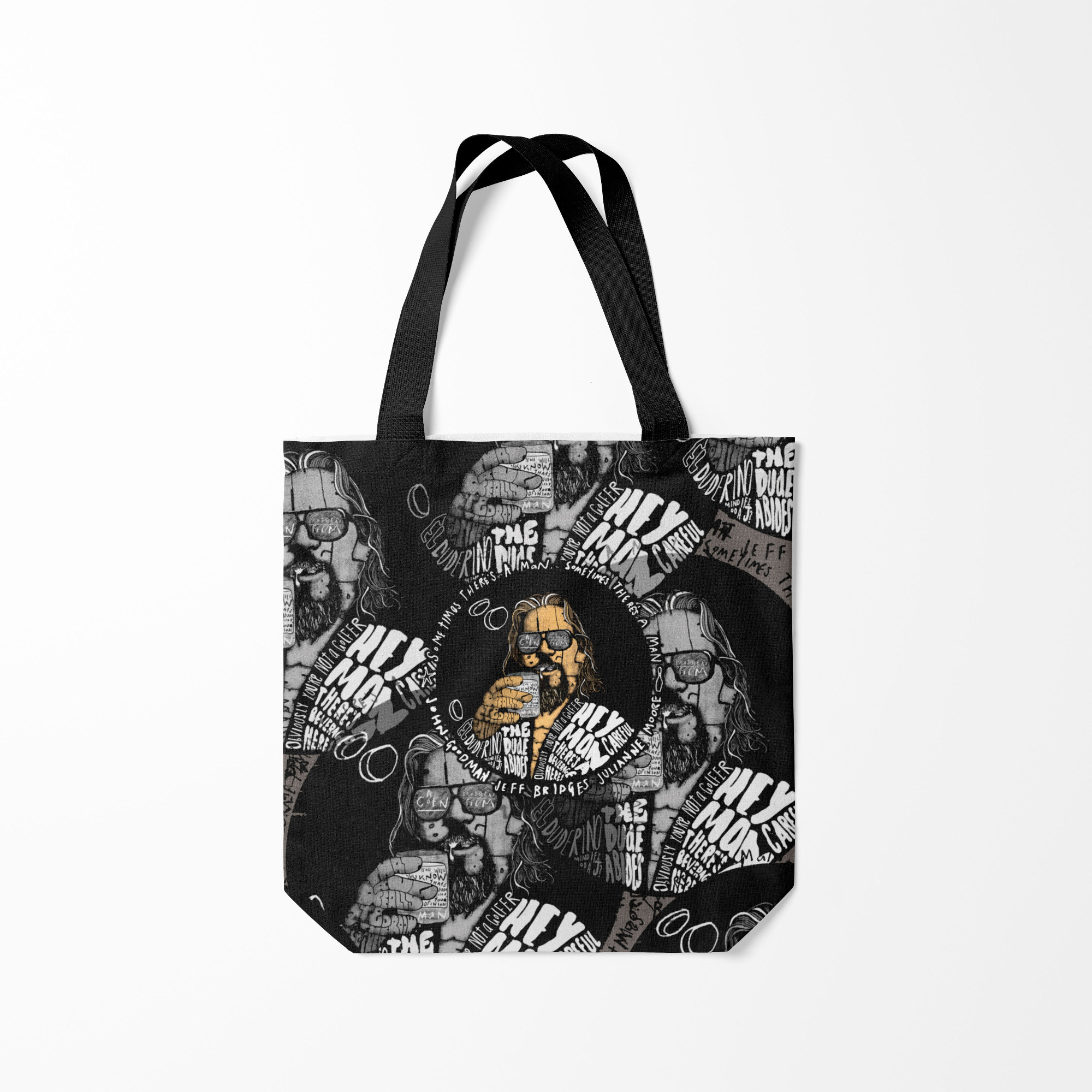 

Сумка шoппер унисекс Burnettie The Big Lebowski, черный, The Big Lebowski