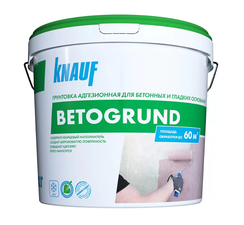 Грунтовка KNAUF Betogrund бетоконтакт 15кг грунтовка кнауф тифенгрунд f мороз 10 кг