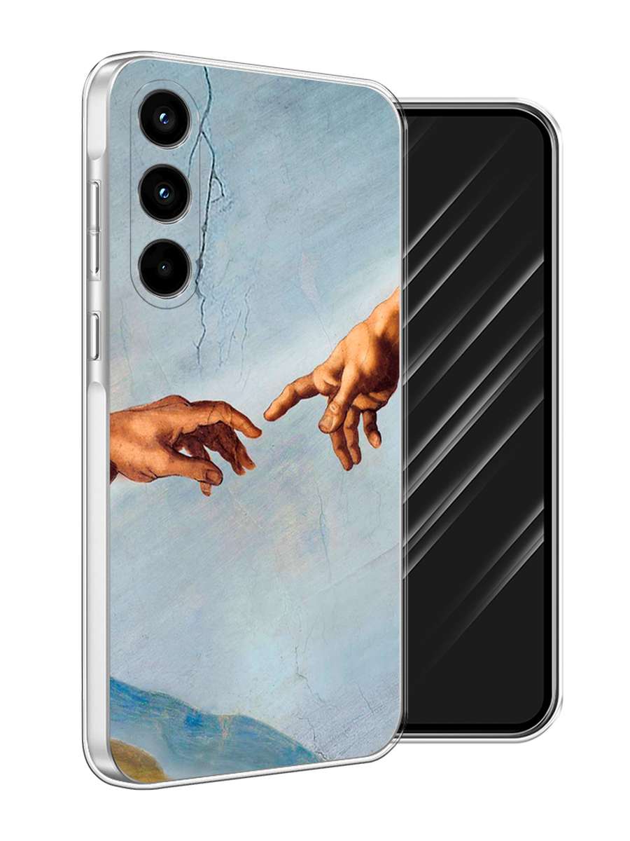 

Чехол Awog на Samsung Galaxy A35 5G "Сотворение Адама", Голубой;коричневый;серый, 2109350-1
