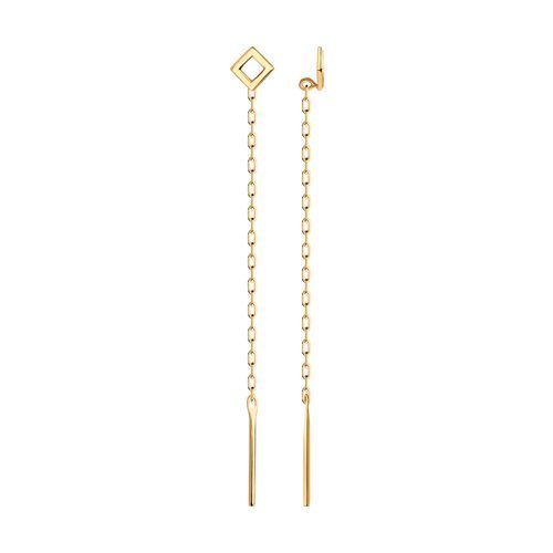 

Серьги продевки из золота TEO MAORI 829454, 829454