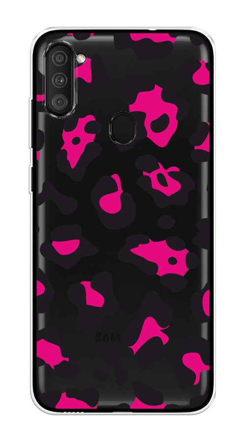 

Чехол на Samsung Galaxy A11/M11 "Pink cow spots", Черный;розовый, 2100650-1