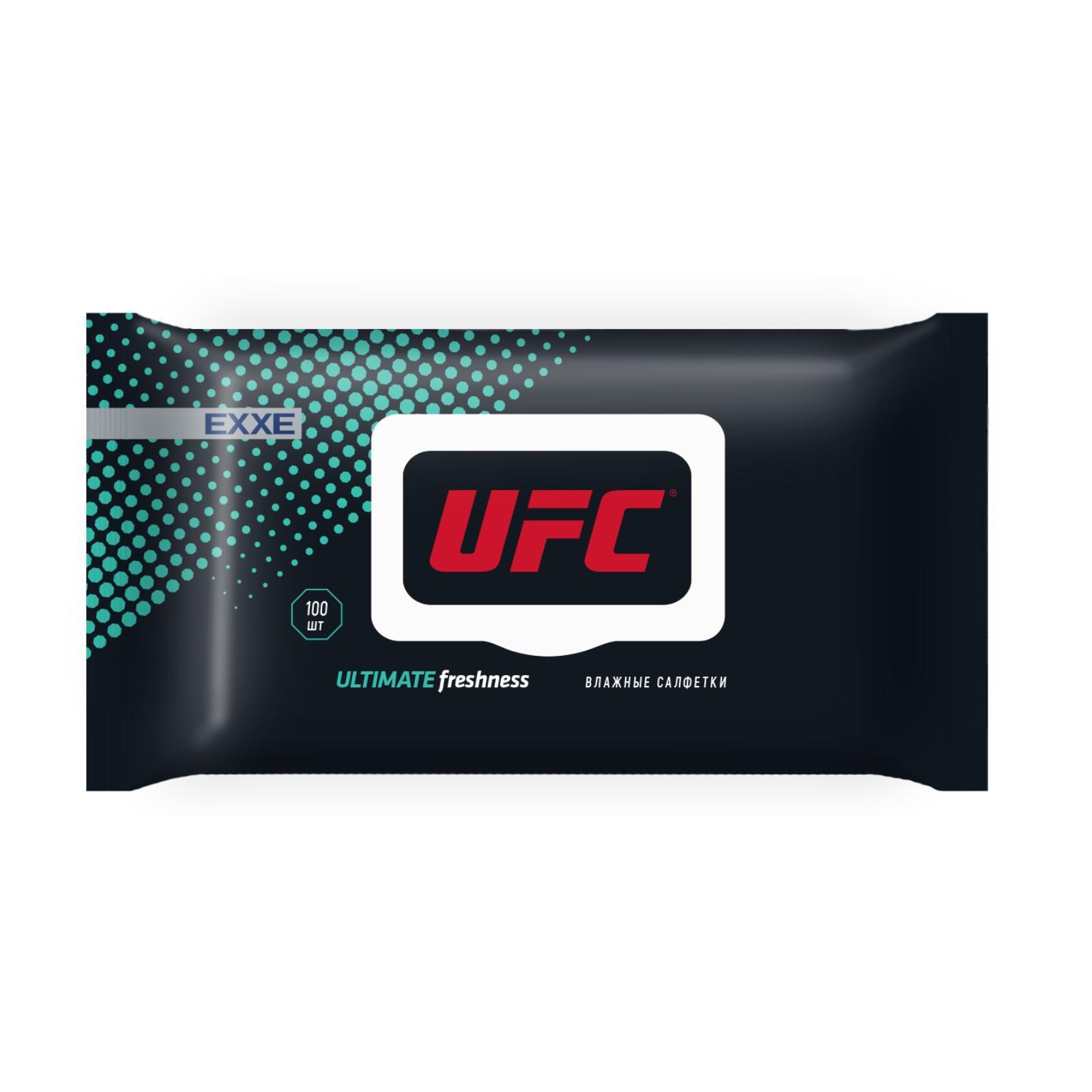 Купить Салфетки влажные EXXE UFC Ultimate freshness 100шт