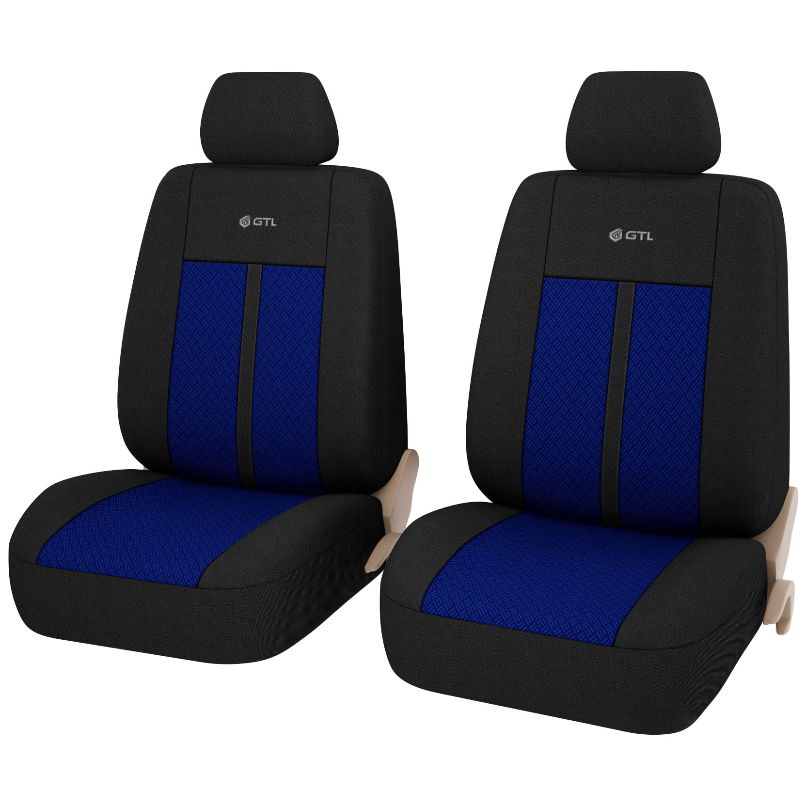 

PSV 130014 Чехлы GTL Modern 2 передние полиэстер AirBag синие L PSV, Синий;черный