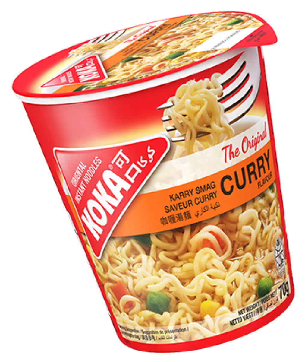 

Лапша быстрого приготовления KOKA Original со вкусом карри в чаше, 70 г