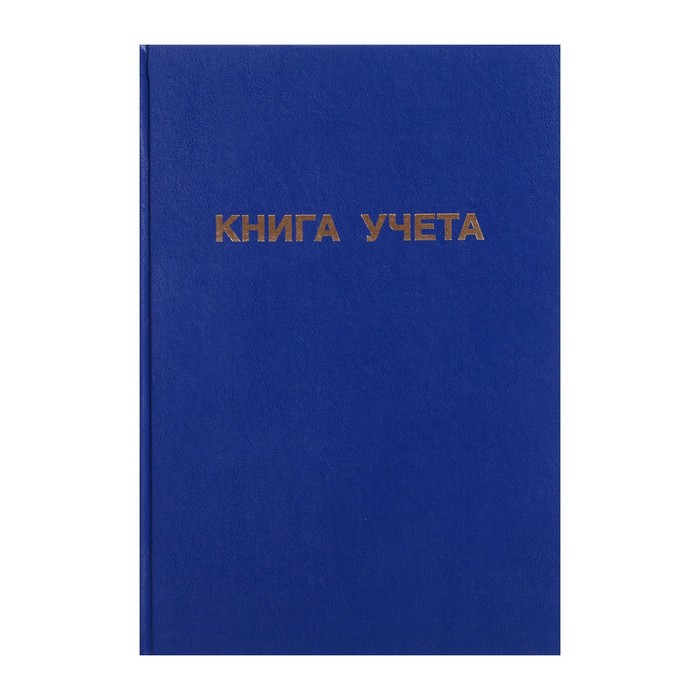 

Calligrata Книга учета, 192 листа, обложка бумвинил, блок ГАЗЕТНЫЙ, клетка, цвет синий