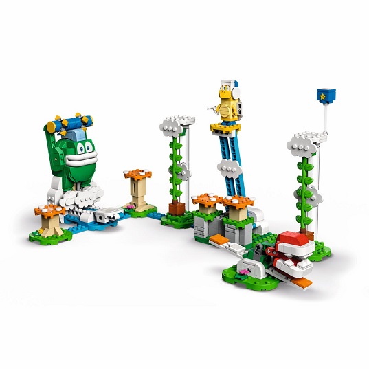 Конструктор LEGO Super Mario Испытание Огромного Спайка в облаках 71409 конструктор lego super heroes 76224 бэтмобиль бэтмен против джокера чейза 438 деталей