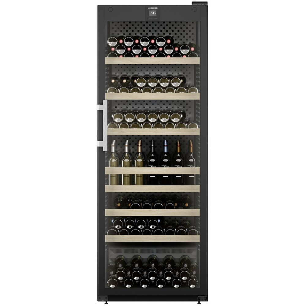 Винный шкаф LIEBHERR WFbli 7741 черный отдельностоящий винный шкаф 101 200 бутылок lasommeliere
