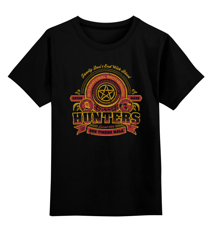 

Футболка детская Printio Hunters цв. черный р. 164, Hunters
