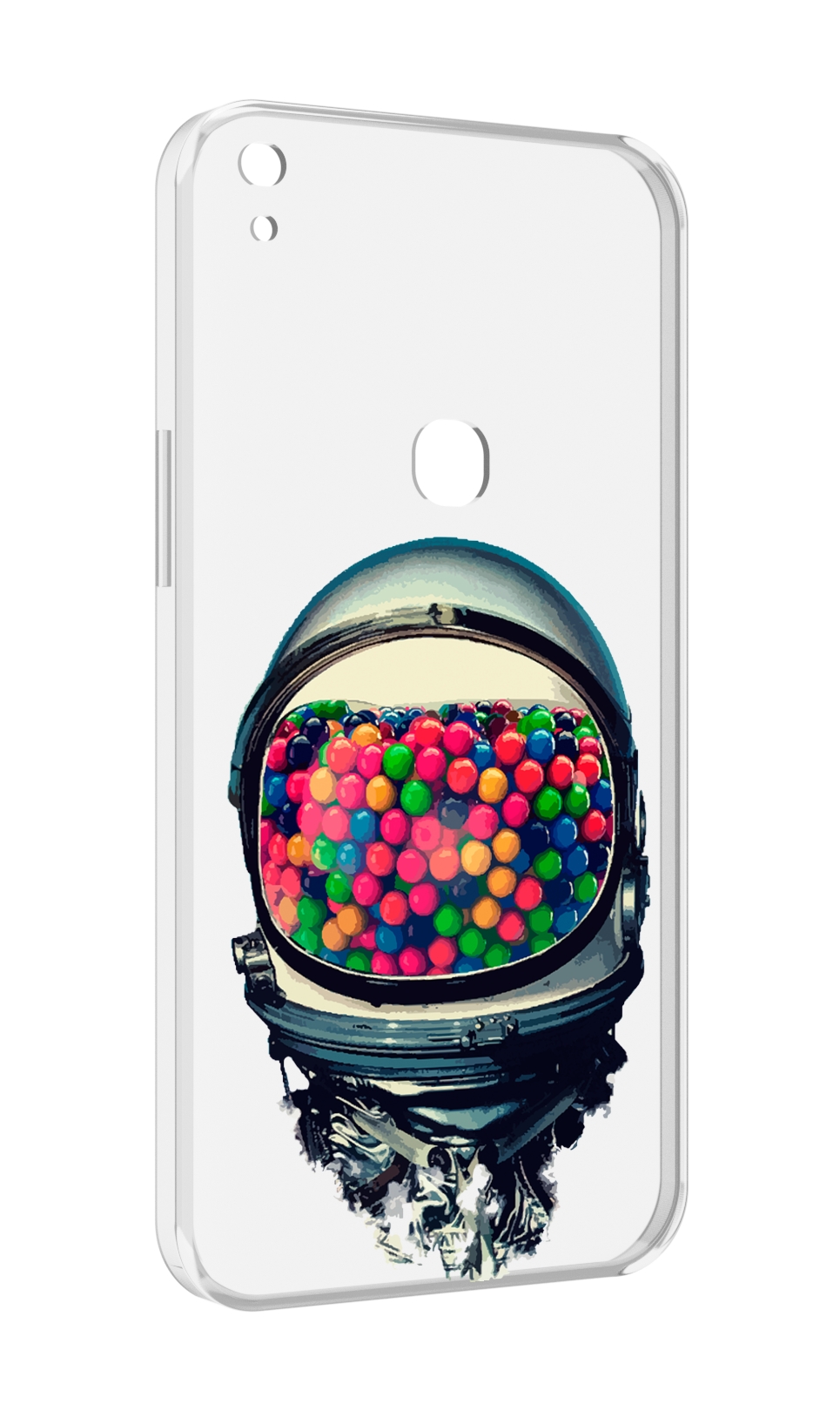 

Чехол MyPads шлем космонавта для Alcatel SHINE LITE 5080X 5.0, Прозрачный, Tocco