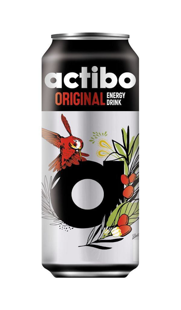 Энергетический напиток Actibo Original газированный 0,45 л