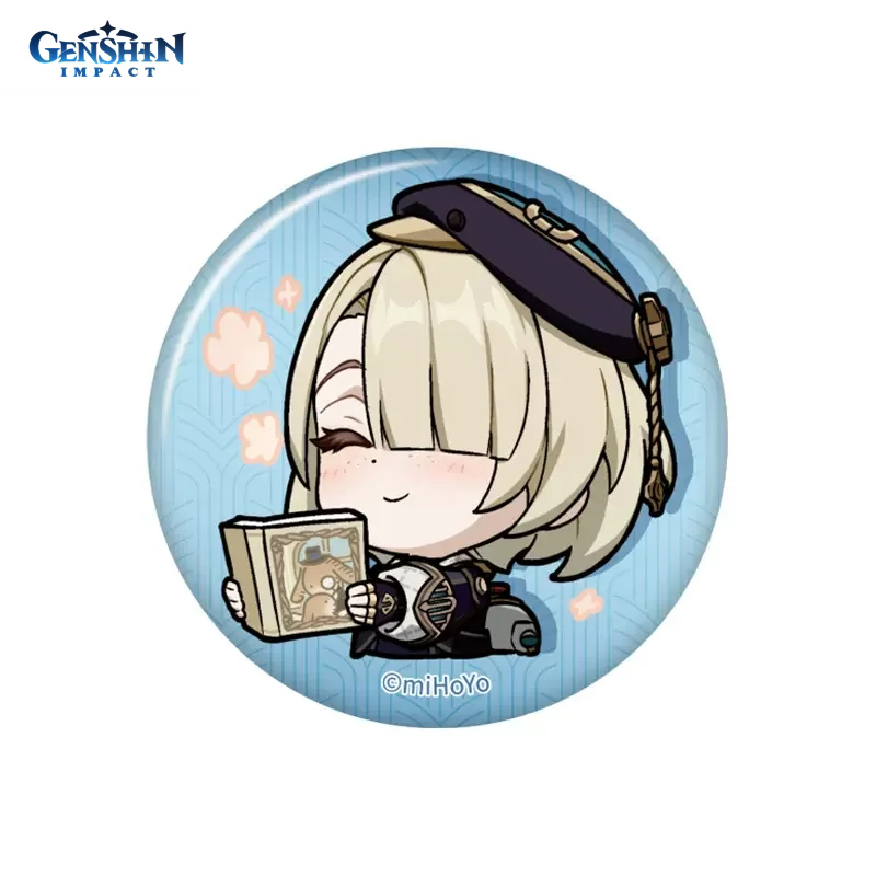 

Значок Genshin Impact Chibi Expressions Character Can Badge Freminet GEN983