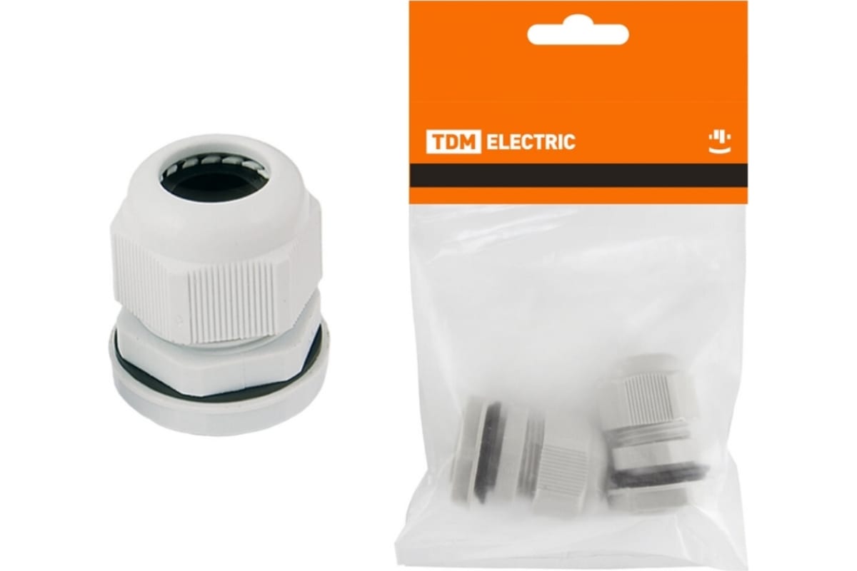 

Сальник TDM ELECTRIC PG 29 IP54 2шт. SQ0805-0219, Белый