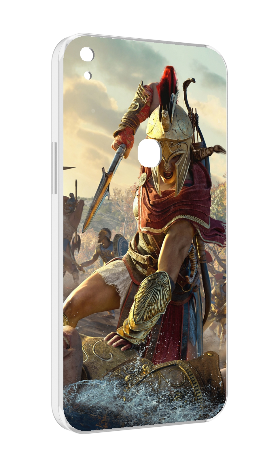 

Чехол MyPads Assassin's Creed Odyssey Kassandra мужской для Alcatel SHINE LITE 5080X 5.0, Прозрачный, Tocco