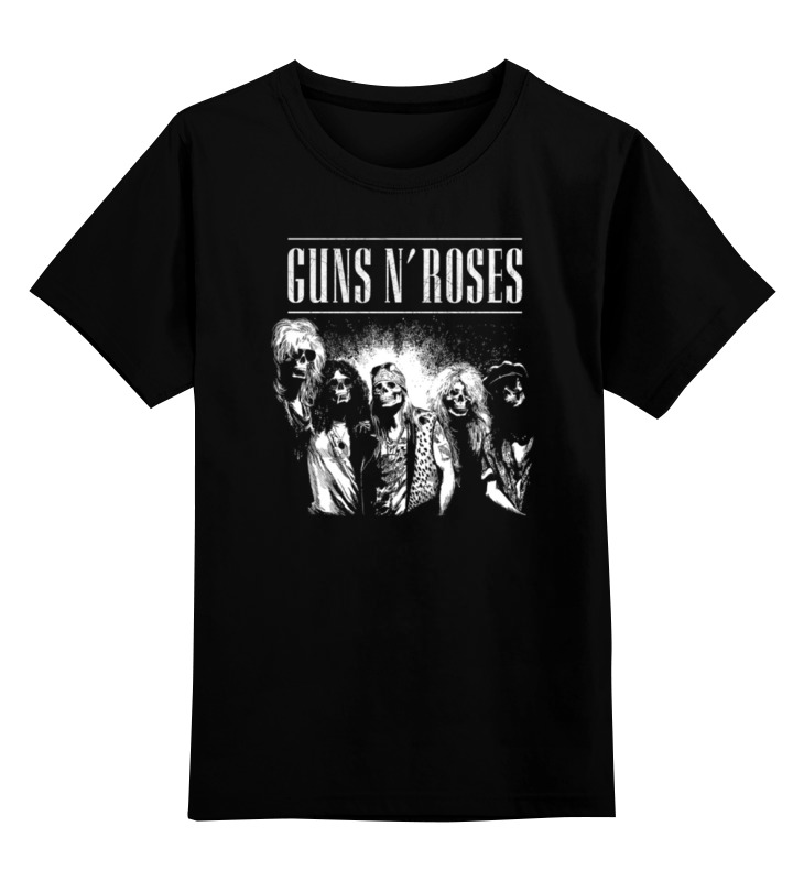 

Футболка детская Printio Guns n' roses цв. черный р. 164, Guns n' roses