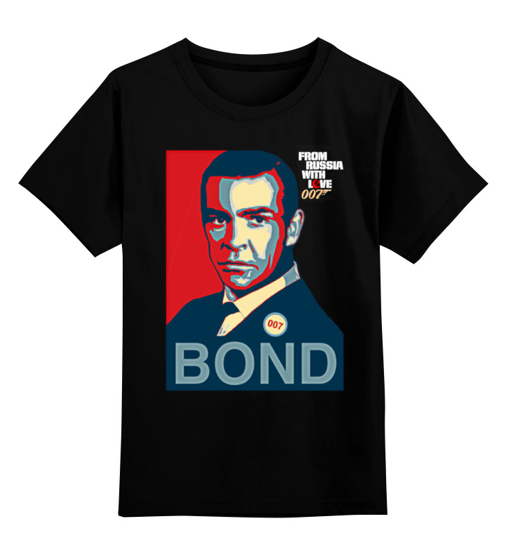 

Футболка детская Printio James bond цв. черный р. 164, James bond