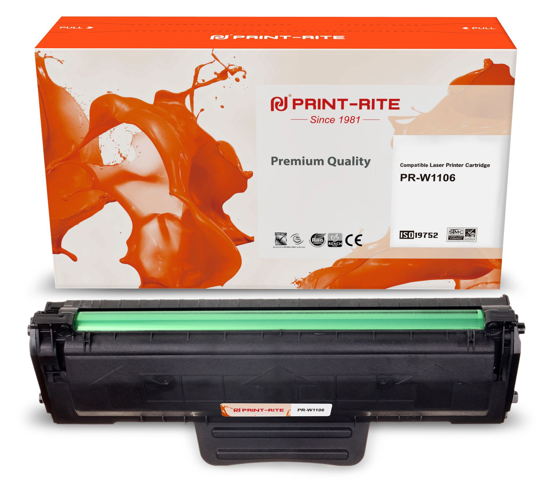 

Картридж для лазерного принтера Print-Rite 1829554 Black, совместимый, Черный