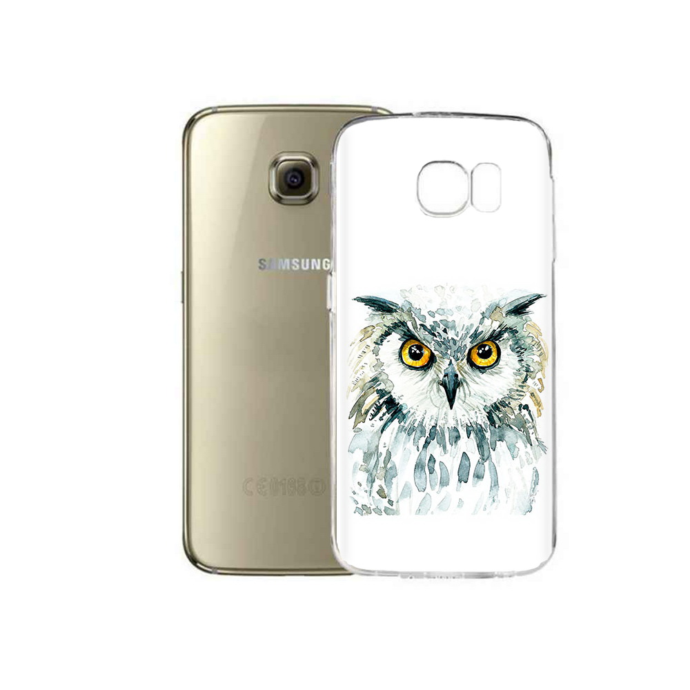 

Чехол MyPads Tocco для Samsung Galaxy C5 Pro Серьезная сова (PT61139.577.156), Прозрачный, Tocco