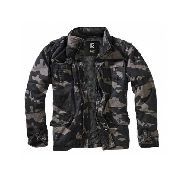 

Куртка мужская Brandit Britannia Winter черная М, Britannia Winter