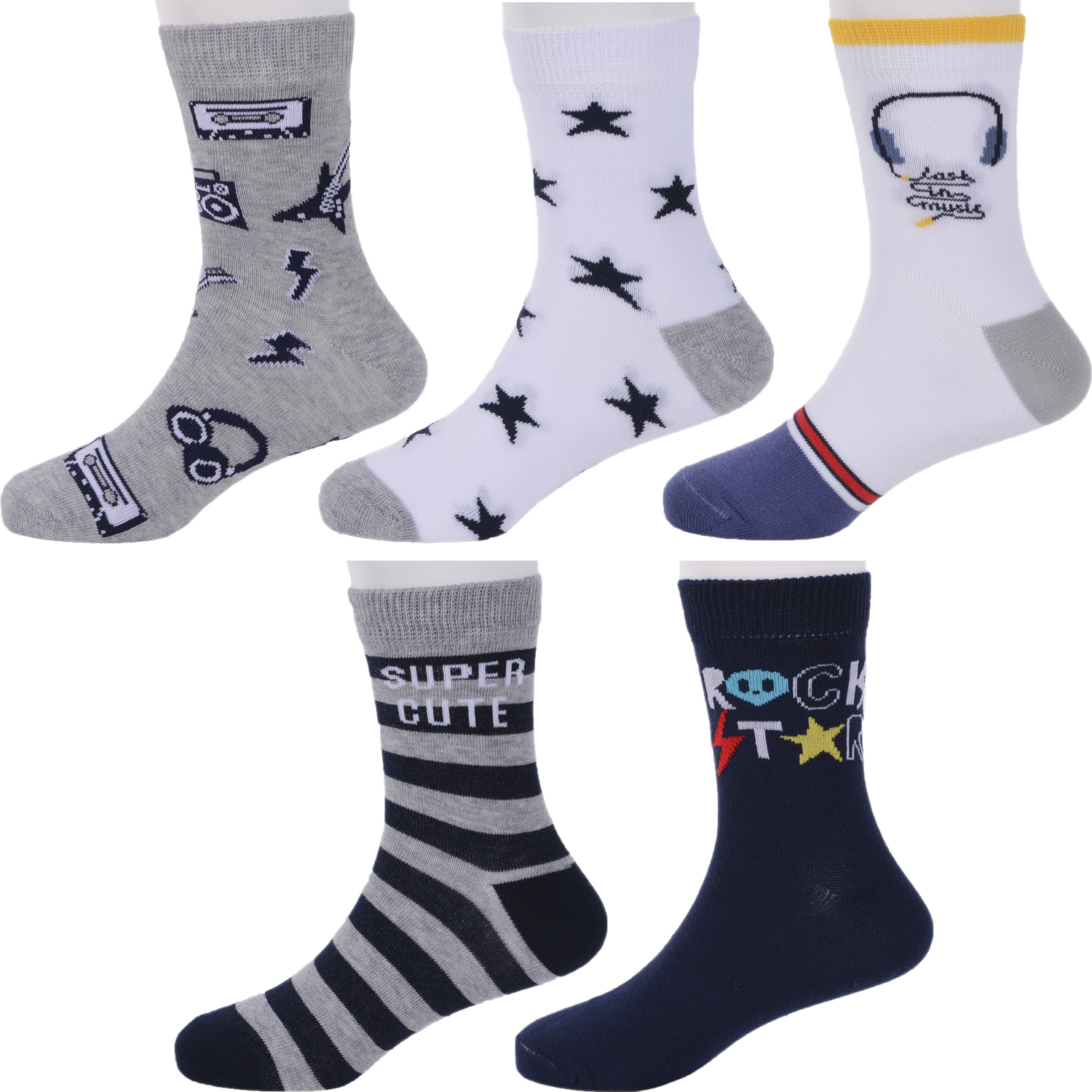 

Носки детские для мальчика RuSocks 5-Д-31354 р.16-18 микс 1, 5-Д-31354
