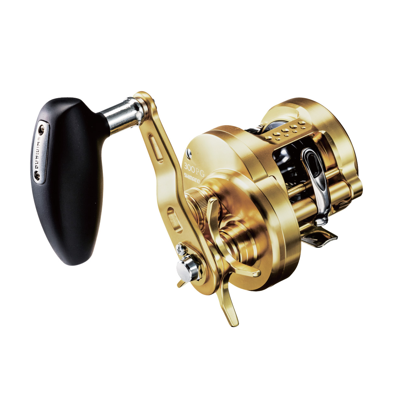 

Рыболовная катушка мультипликаторная Shimano Ocea Conquest 301 PG, Золотистый