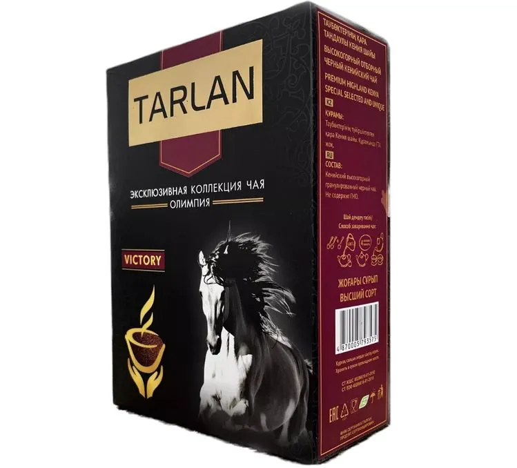 

Чай черный Tarlan гранулированный, 200 г, Чай черный Тарлан Victory Кенийский гранулированный 200 гр