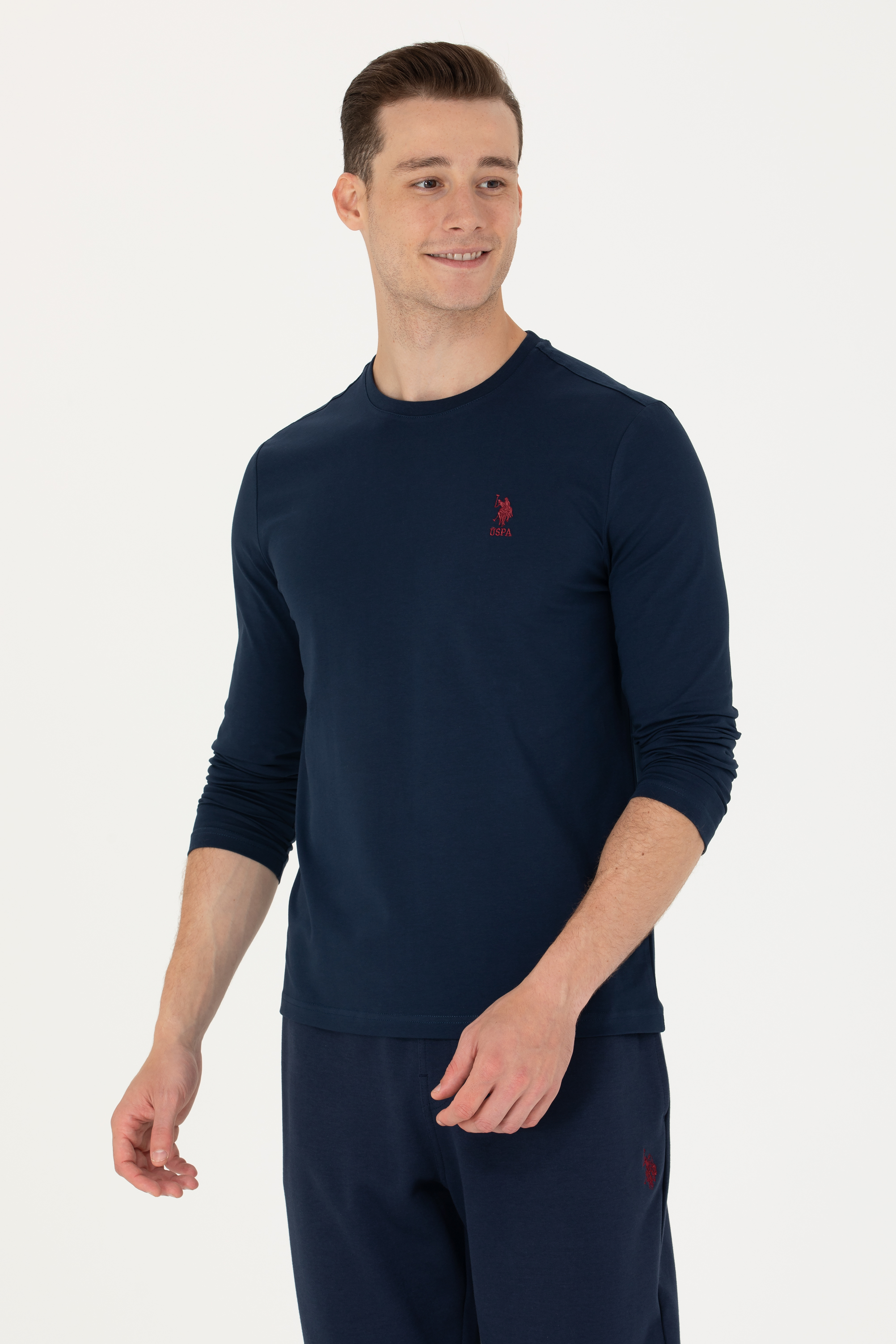 

Свитшот мужской US Polo G081SZ0820BISITSK023 синий M, G081SZ0820BISITSK023