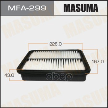 Фильтр Воздушный Toyota Corolla (E100) 91-02 1.3, 1.4 Masuma Masuma арт. MFA299